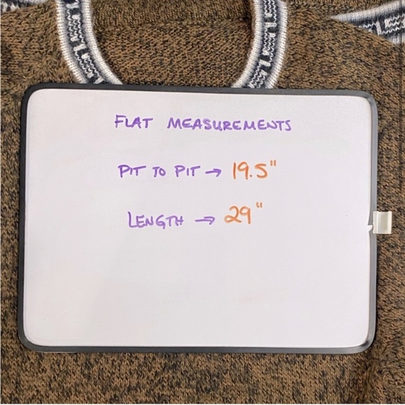 Brown Soft Alpaca Knit Crew Neck Pullover Sweater S - Picture 3 of 11